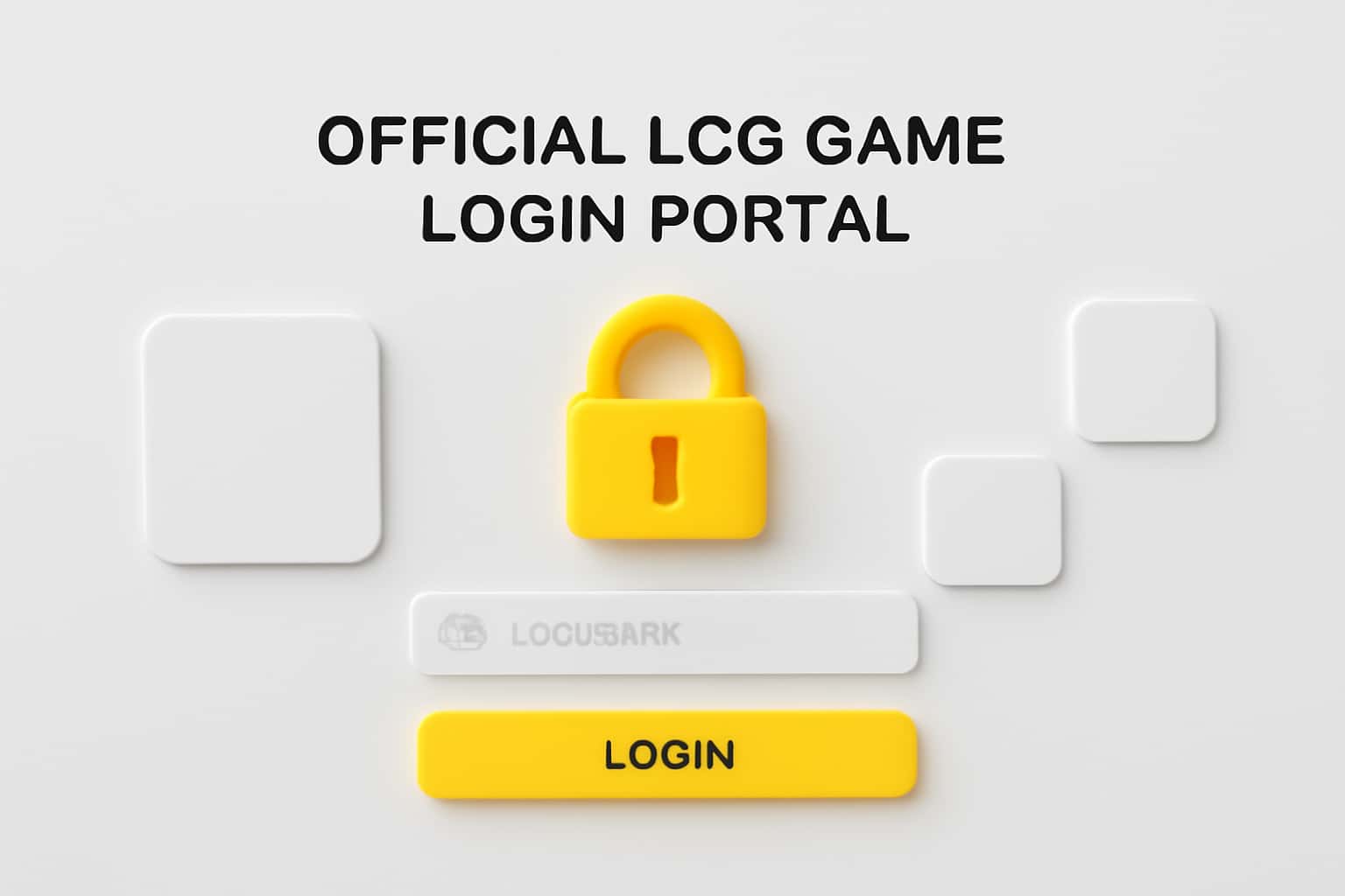 Official LCG Game Login Portal Interface