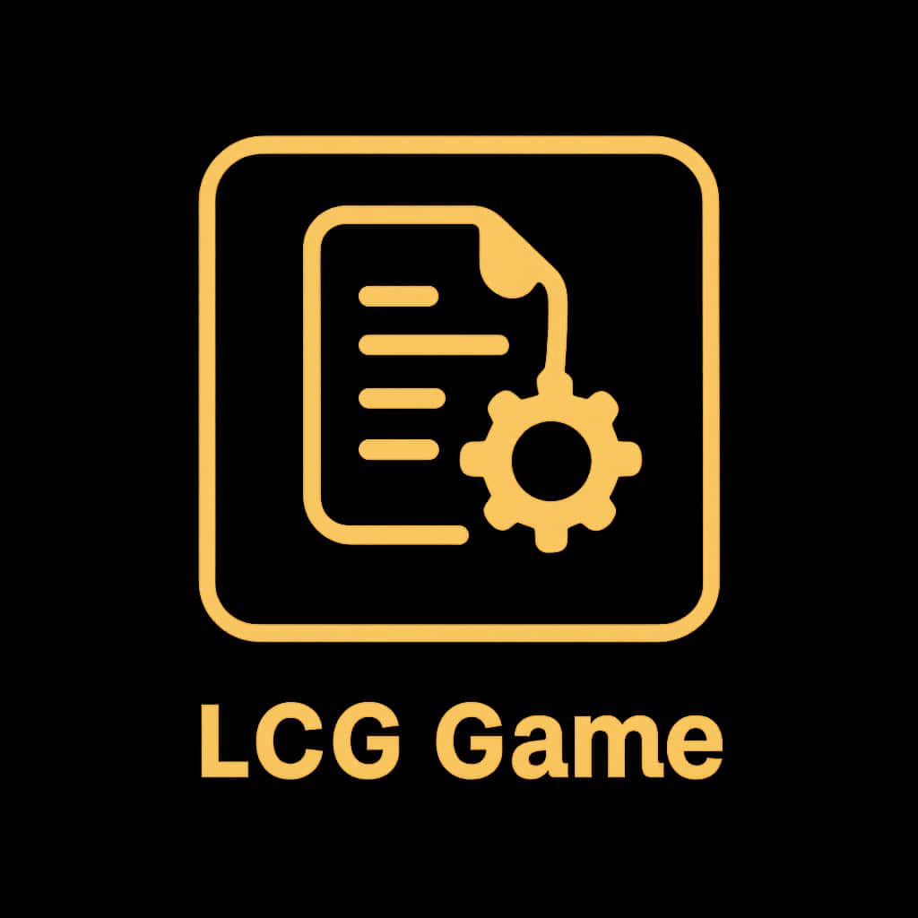 Icon representing optimization for LCG Game.