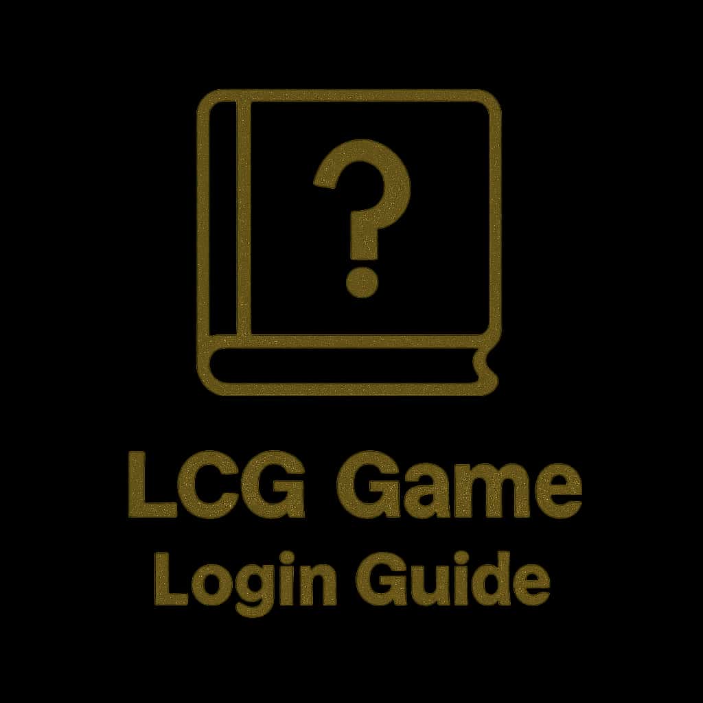 An icon representing the LCG Game Login Guide.