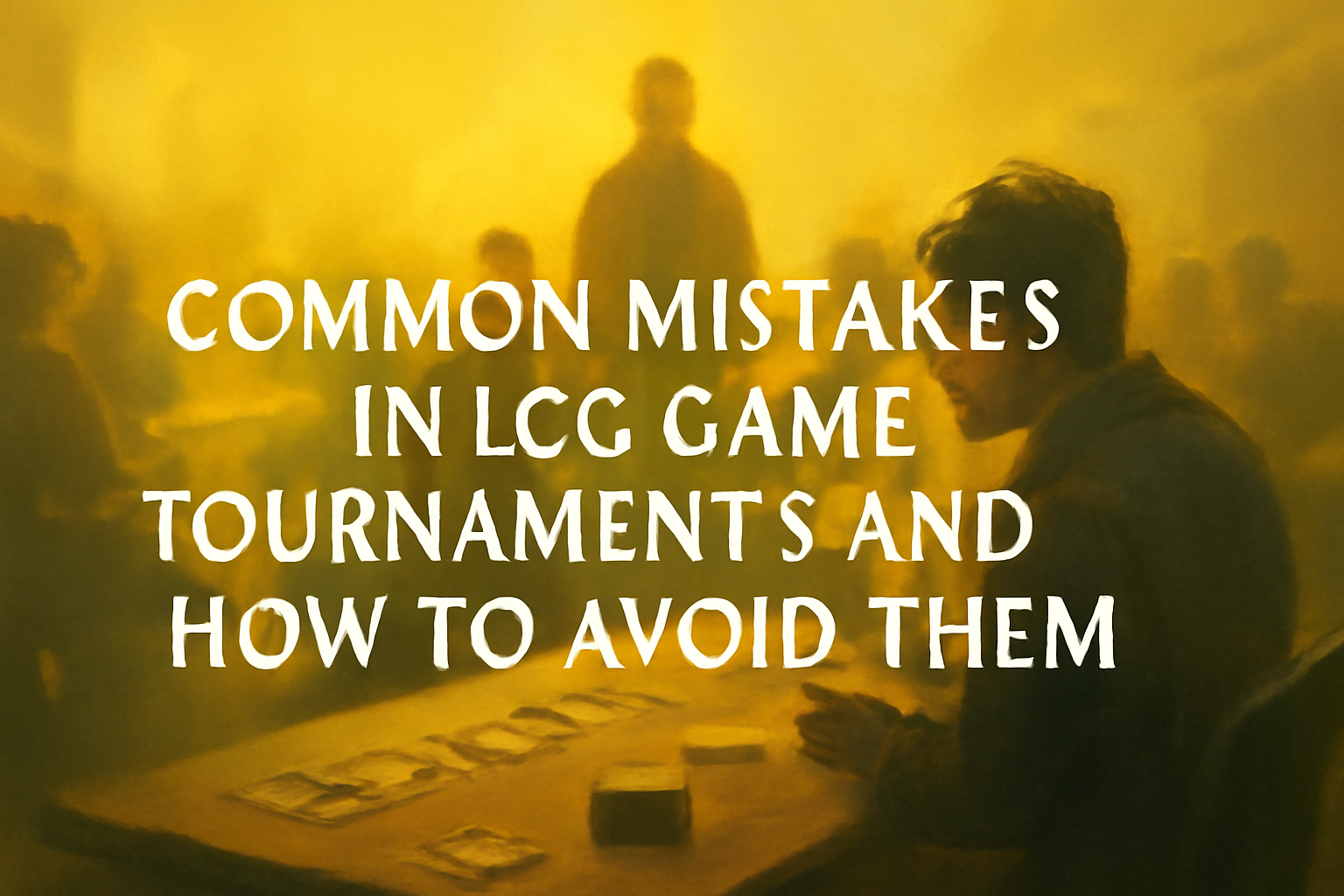 Informational graphic for FAQ about LCG Game