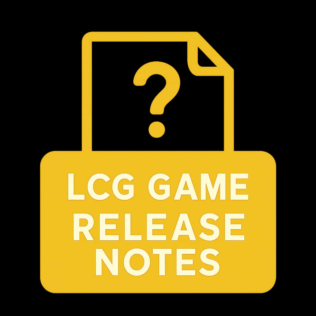 A simple badge representation for LCG Game Release Notes.
