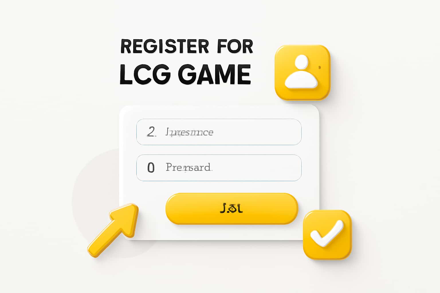 Register for LCG Game ID Interface