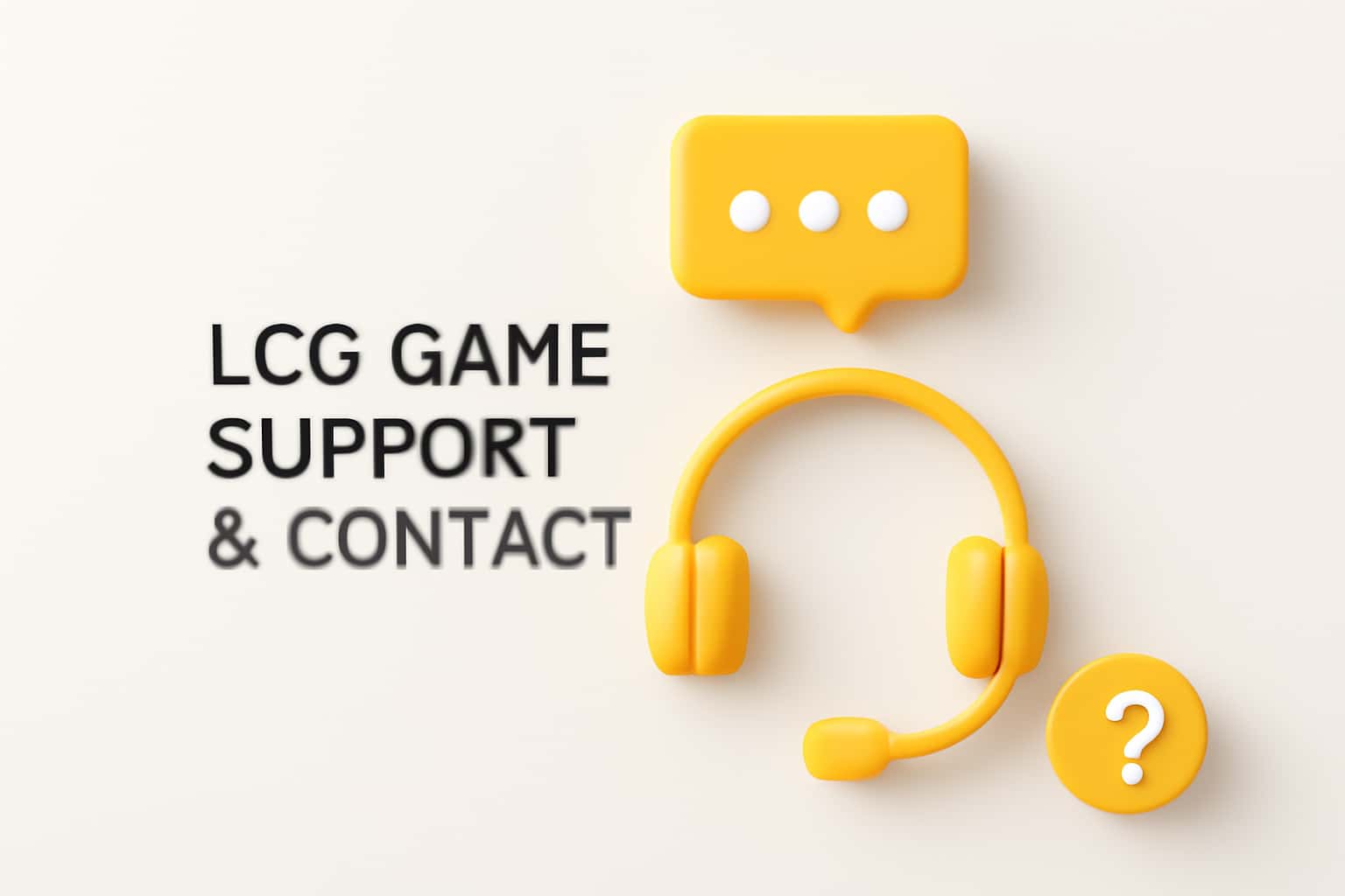 LCG Game Support & Contact Interface