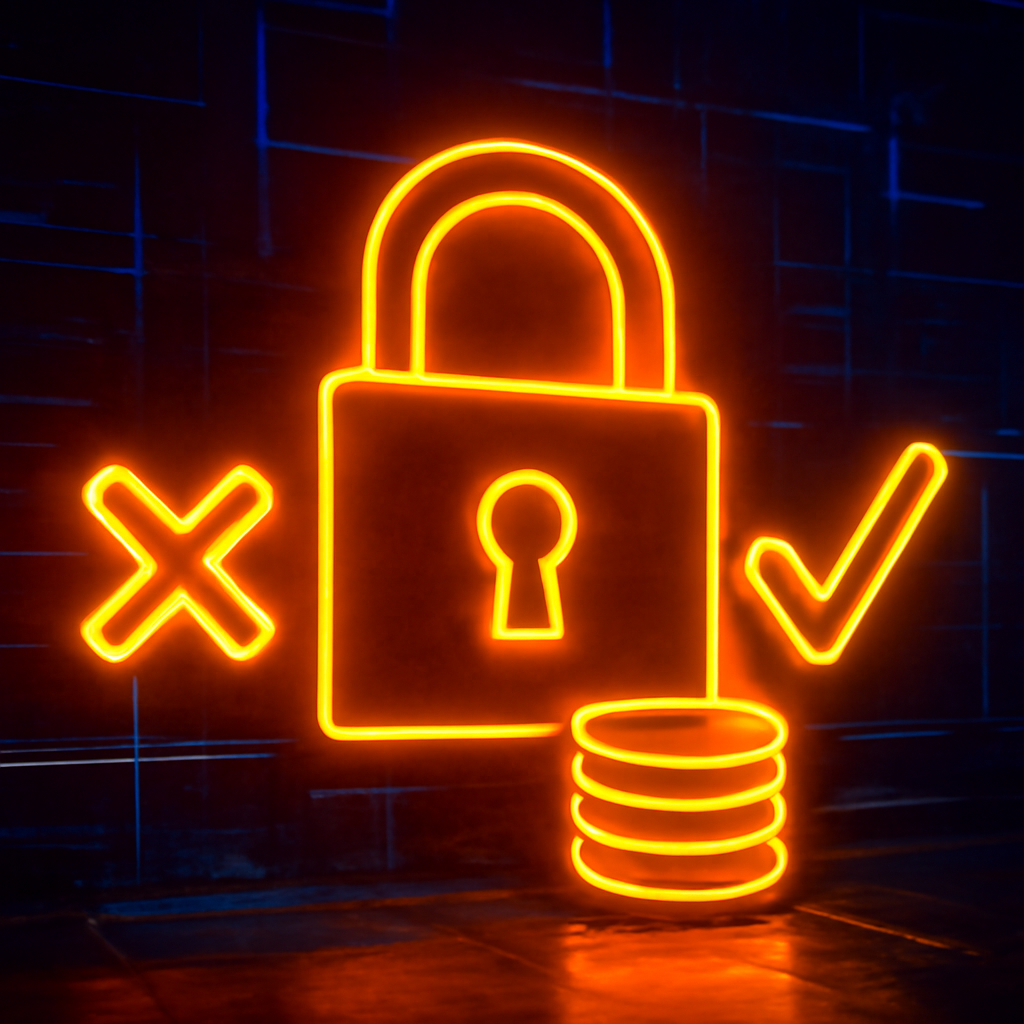 A square badge showing device compatibility for the LCG Game.